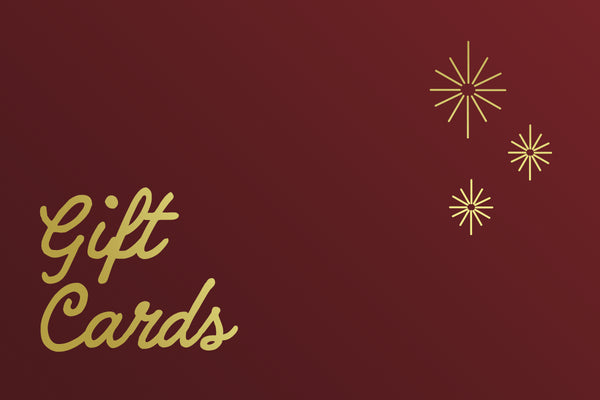 Need a quick + easy present? Gift card!