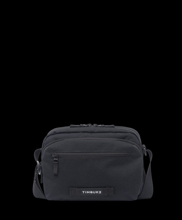 Flight Crossbody Satchel - Jet Black