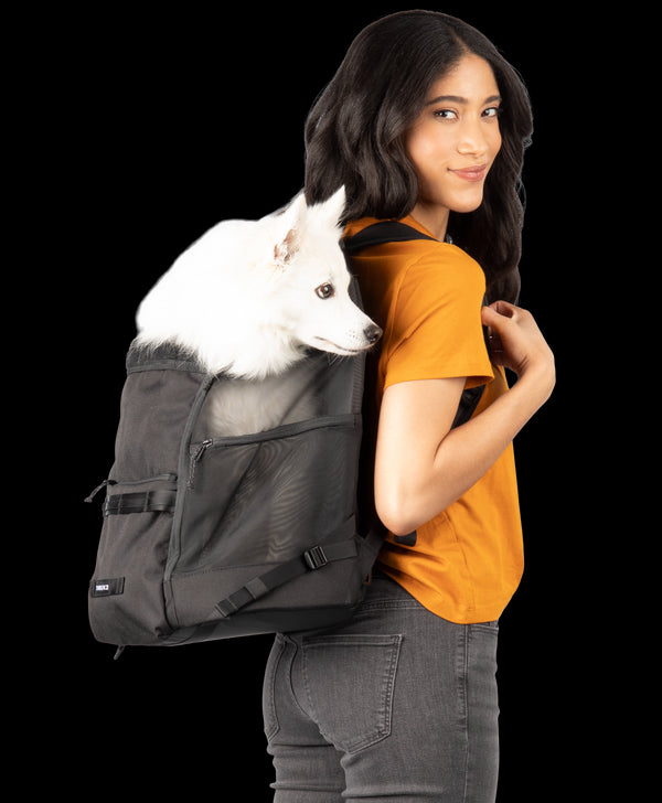 Muttmover Luxe Backpack - Jet Black
