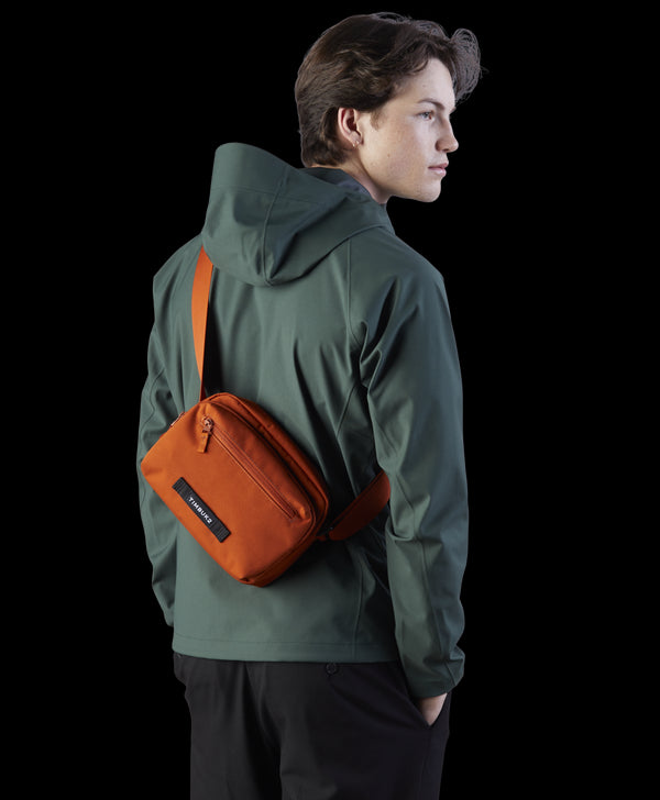 Flight Crossbody Satchel - Rust